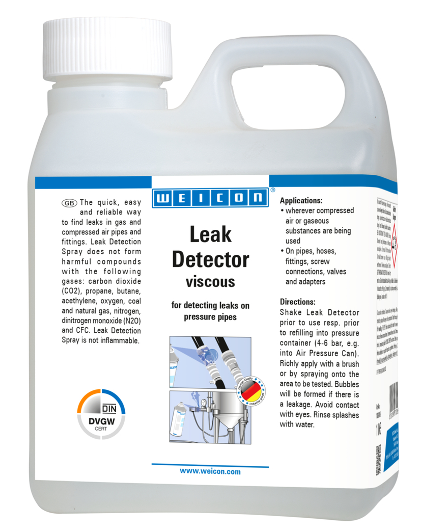 Leak Detection viscous | for locating cracks in pressure lines