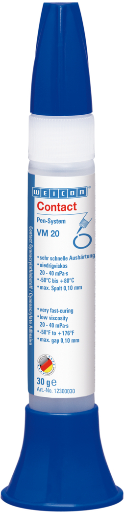 VM 20 Cyanoacrylate Adhesive | instant adhesive with low viscosity for metal