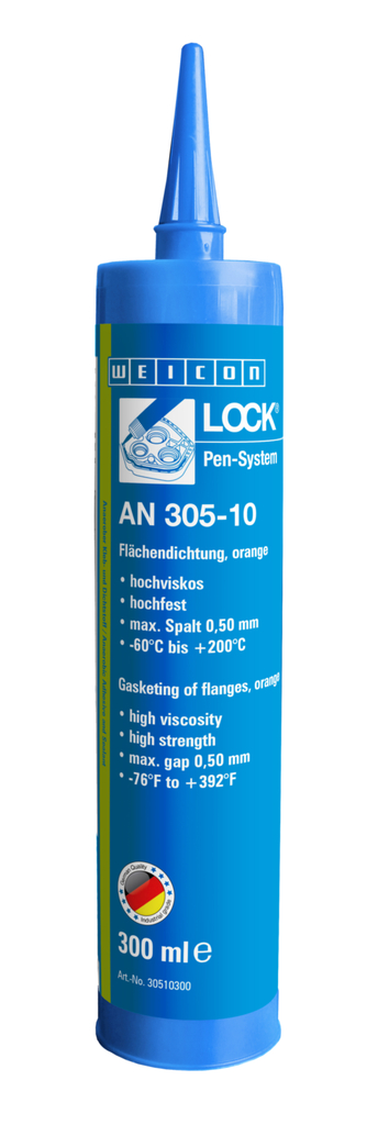 WEICONLOCK® AN 305-10 Flange sealing | for sealing flanges, high strength, high viscosity, BAM-tested WEICONLOCK® AN 305-10 Flange sealing | for sealing flanges, high strength, high viscosity, BAM-tested