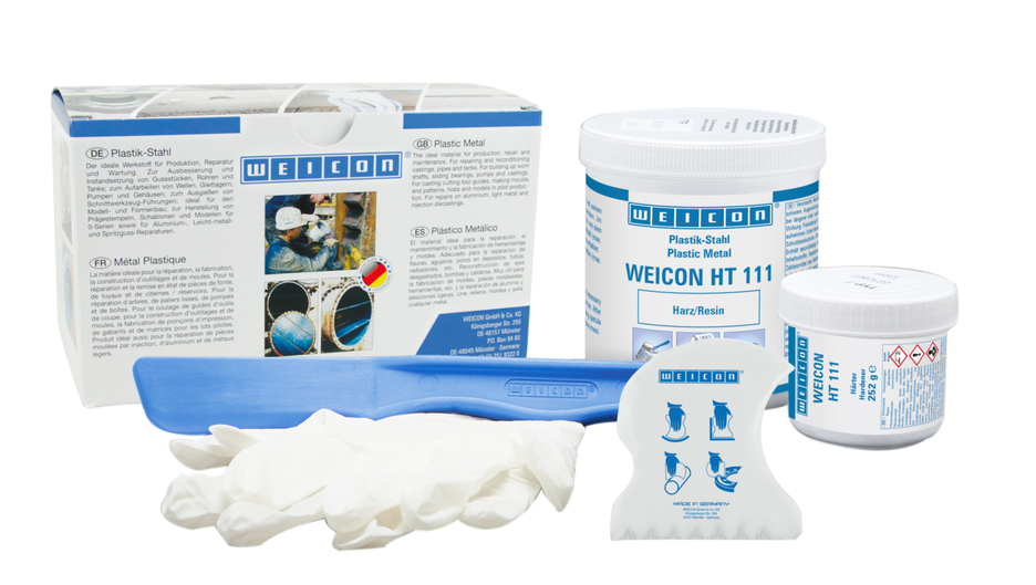 WEICON HT 111 | high-temperature-resistant epoxy resin system for repairs and moulding