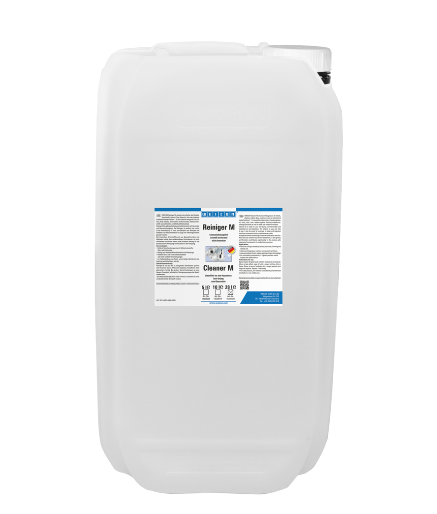 Cleaner M | powerful special cleaner, non-flammable Cleaner M | powerful special cleaner, non-flammable