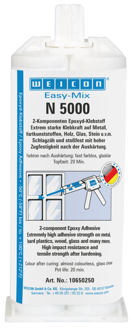 Easy-Mix N 5000 Epoxy Adhesive | epoxy adhesive for visually appealing adhesive bonds Easy-Mix N 5000 Epoxy Adhesive | epoxy adhesive for visually appealing adhesive bonds