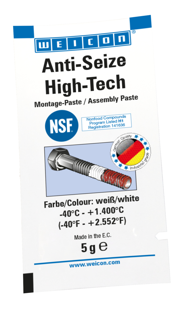 Anti-Seize High-Tech Assembly Paste | metal-free lubricant and release agent paste