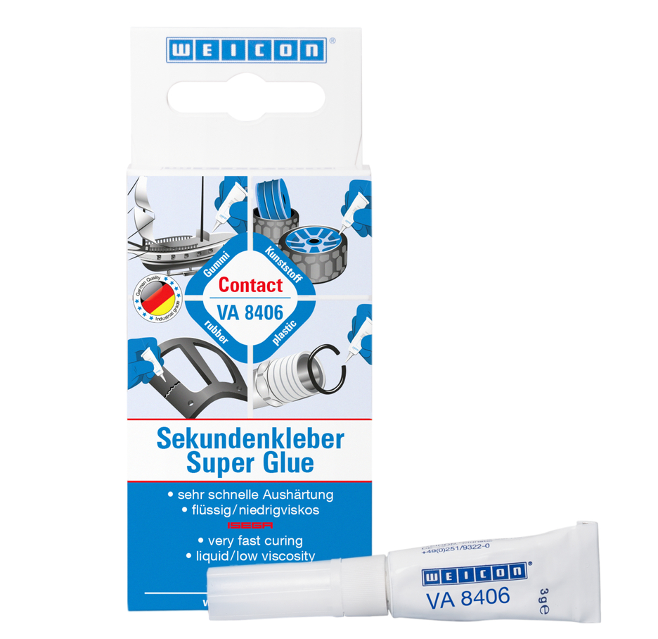 VA 8406 Cyanoacrylate Adhesive | instant adhesive for quick fixing and bonding VA 8406 Cyanoacrylate Adhesive | instant adhesive for quick fixing and bonding