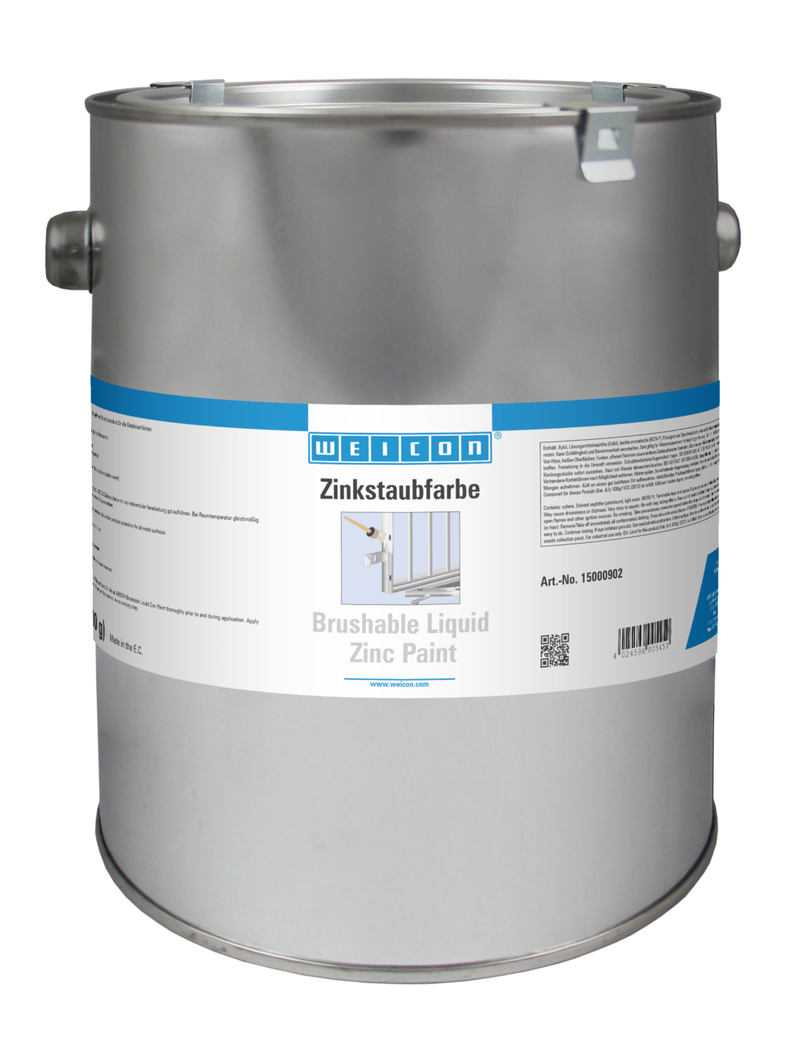 Brushable Liquid Zinc Paint | corrosion protection based on metal pigment coating Brushable Liquid Zinc Paint | corrosion protection based on metal pigment coating