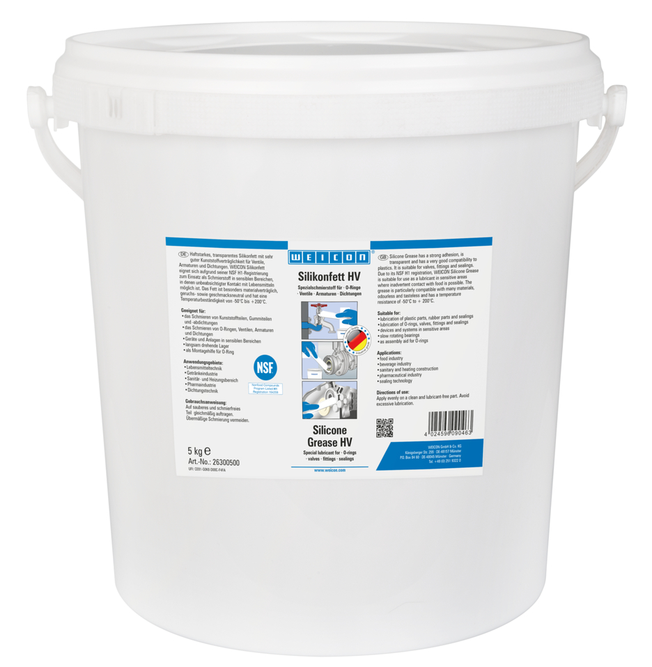 Silicone Grease HV | Food-safe lubricating grease Silicone Grease HV | Food-safe lubricating grease