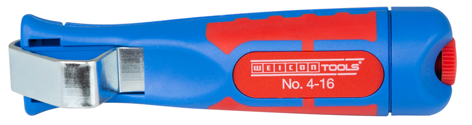 Cable Stripper No. 4 - 16 | with 2-component and fibreglass-reinforced plastic handle I working range 4 - 16 mm Ø Cable Stripper No. 4 - 16 | with 2-component and fibreglass-reinforced plastic handle I working range 4 - 16 mm Ø