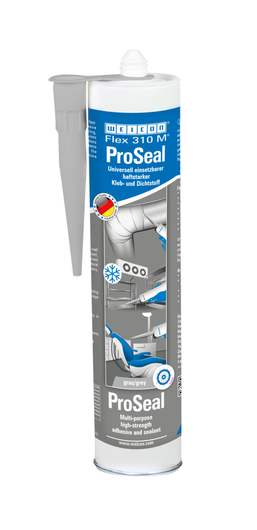 WEICON Flex 310 M ProSeal | permanently elastic sealant for clean air systems based on MS polymer WEICON Flex 310 M ProSeal | permanently elastic sealant for clean air systems based on MS polymer