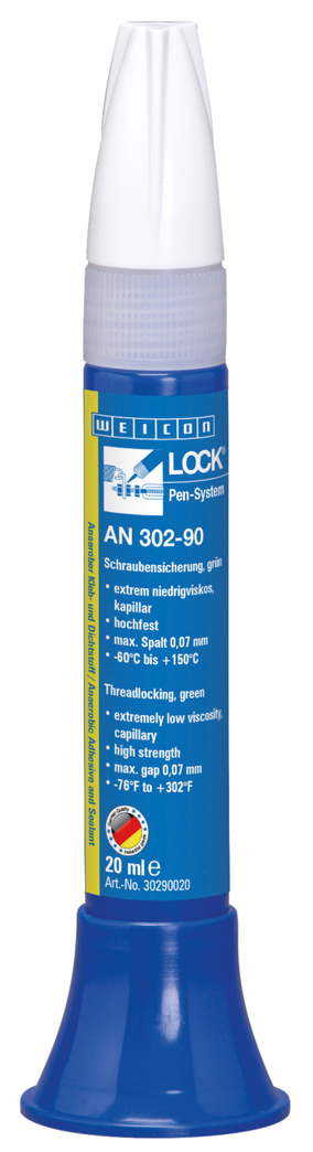 WEICONLOCKĀ® AN 302-90 Threadlocking | high strength, extremely low viscosity WEICONLOCKĀ® AN 302-90 Threadlocking | high strength, extremely low viscosity