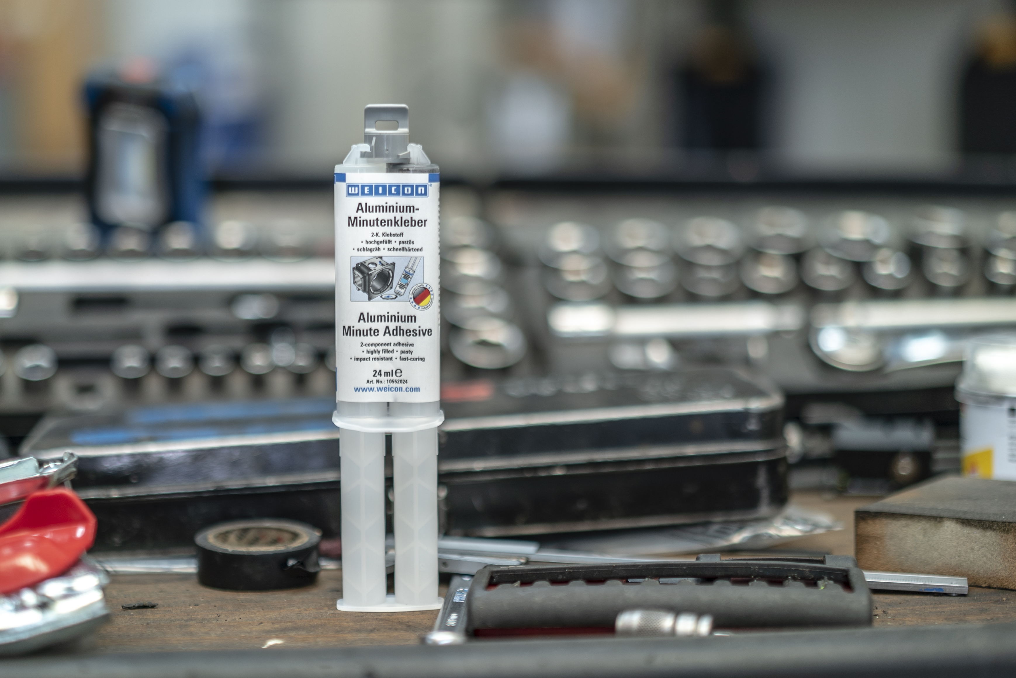 Aluminium Minute Adhesive | Liquid metal epoxy resin adhesive