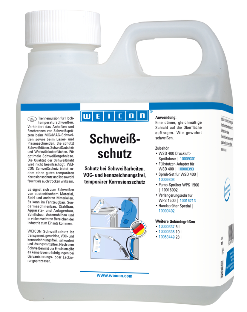 Anti-Spatter | VOC-free, non-hazardous protection for welding applications Anti-Spatter | VOC-free, non-hazardous protection for welding applications