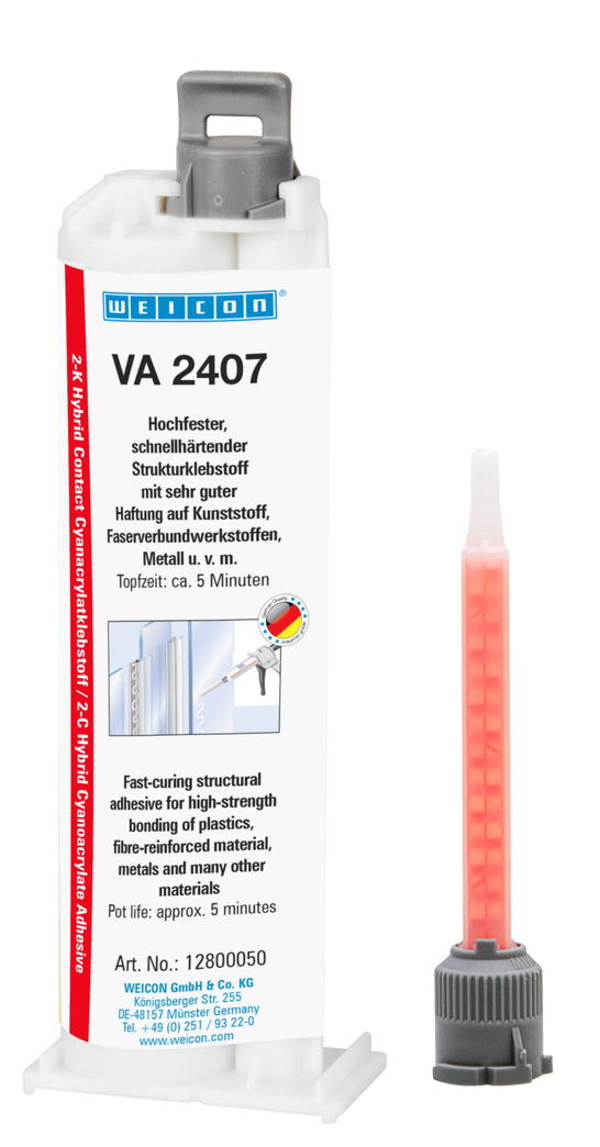 VA 2407 Cyanoacrylate Adhesive | two-component cyanoacrylate, high gap bridging