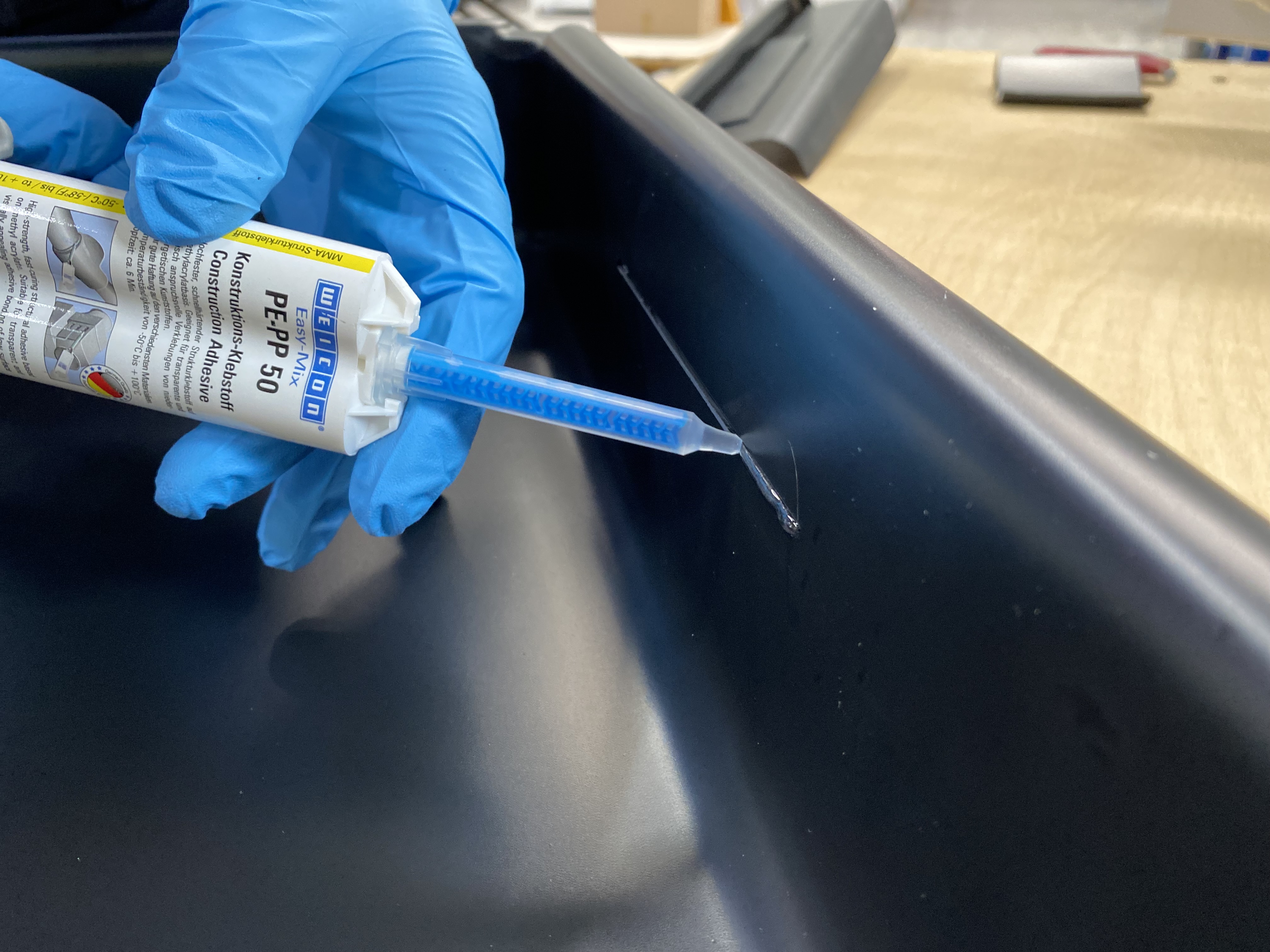 Easy-Mix PE-PP 50 Structural Acrylic Adhesive | construction adhesive based on methyl acrylate for special plastics