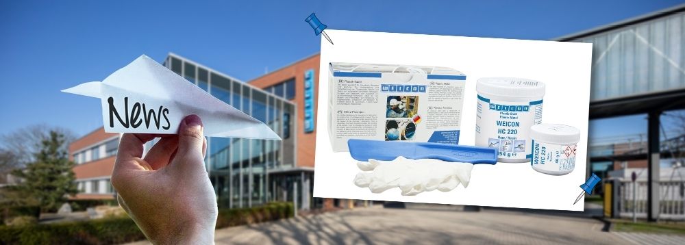 Pressemeldung_Plastik-Stahl HC 220_Weicon_10120005 Wear protection for extreme conditions