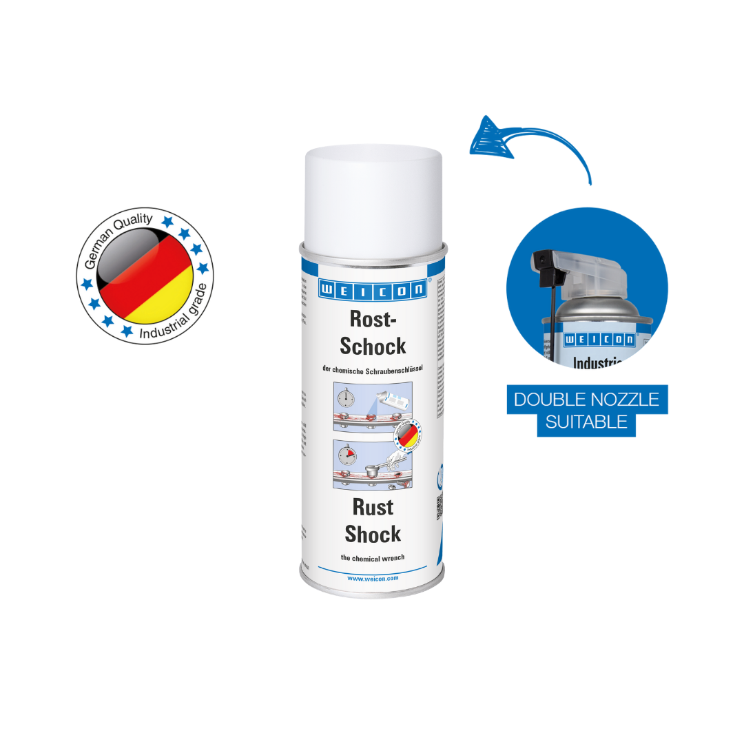 Rust Shock | chemical wrench for loosening screw connections Rust Shock | chemical wrench for loosening screw connections
