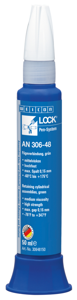 WEICONLOCKĀ® AN 306-48 Retaining Cylindrical
Assemblies | high strength, high-temperature-resistant, with drinking water approval WEICONLOCKĀ® AN 306-48 Retaining Cylindrical
Assemblies | high strength, high-temperature-resistant, with drinking water approval