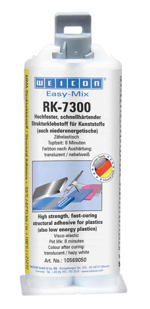 Easy-Mix RK-7300 Structural Acrylic Adhesive | structural acrylic adhesive for low surface energy plastics